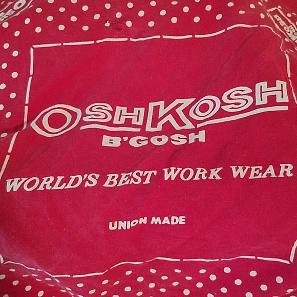 1970s VINTAGE OSHKOSH B'GOSH BANDANA - Picture 2 of 3